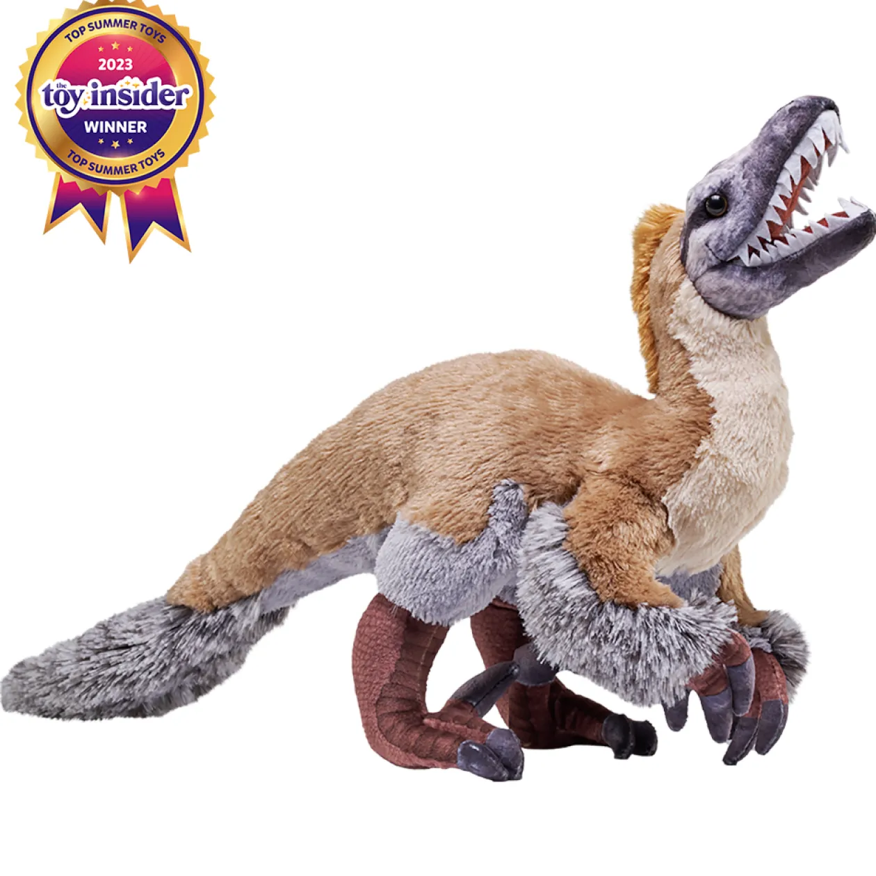 Wild Republic Artist Dino Collection - Velociraptor Hot