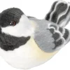 Wild Republic Audubon II Black-capped Chickadee Stuffed Animal - 5" Fashion