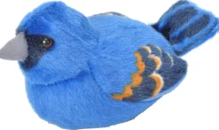 Wild Republic Audubon II Blue Grosbeak Stuffed Animal - 5" New
