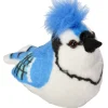 Wild Republic Audubon II Blue Jay Stuffed Animal - 5" Fashion