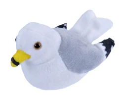 Wild Republic Audubon II Ring Billed Gull Stuffed Animal With Sound - 5" Outlet