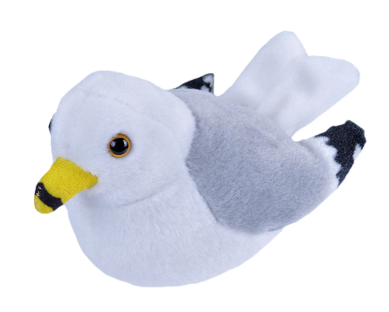 Wild Republic Audubon II Ring Billed Gull Stuffed Animal With Sound - 5" Outlet