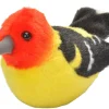 Wild Republic Audubon II Western Tanager Stuffed Animal with Sound - 5" Discount