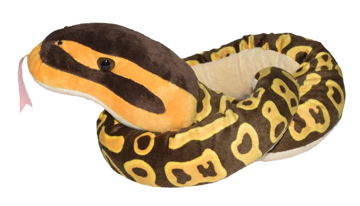 Wild Republic Ball Python Snake Stuffed Animal - 54" Best