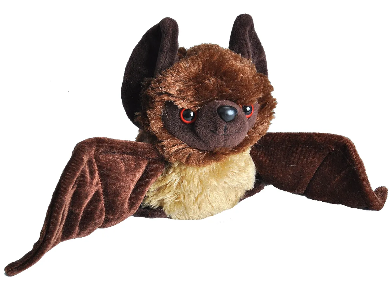 Wild Republic Bat Stuffed Animal - 7" Fashion