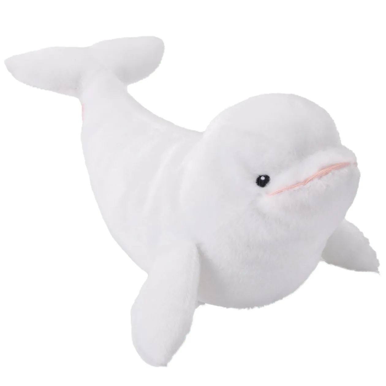 Wild Republic Beluga Whale Stuffed Animal - 8" Clearance