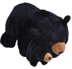Wild Republic Black Bear - Mom and Baby 12" Online