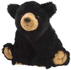 Wild Republic Black Bear Stuffed Animal - 12" Cheap
