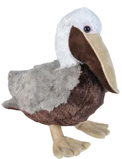Wild Republic Brown Pelican Stuffed Animal - 12" Fashion