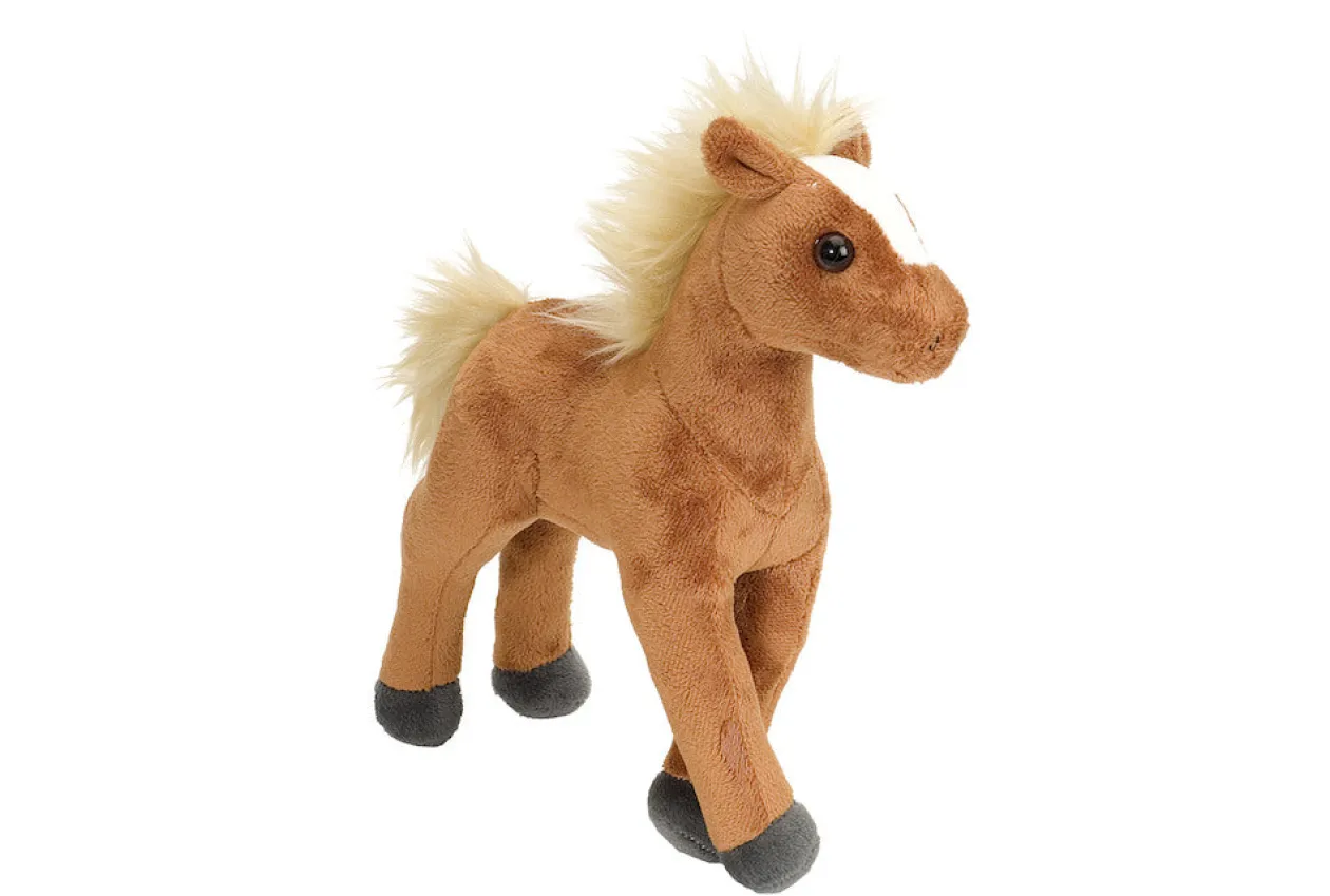 Wild Republic Brown Standing Foal Stuffed Animal - 8" Cheap