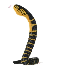 Wild Republic Coilkins Black Fanged Mangrove Snake Stuffed Animal - 12" Outlet