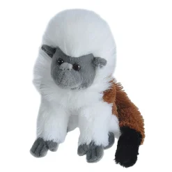 Wild Republic Cottontop Tamarin Stuffed Animal - 8" Clearance