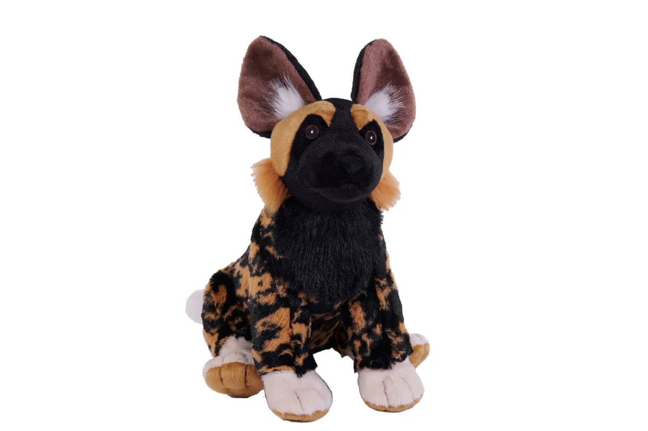 Wild Republic Cuddlekins Eco African Wild Dog Stuffed Animal - 12" Best Sale