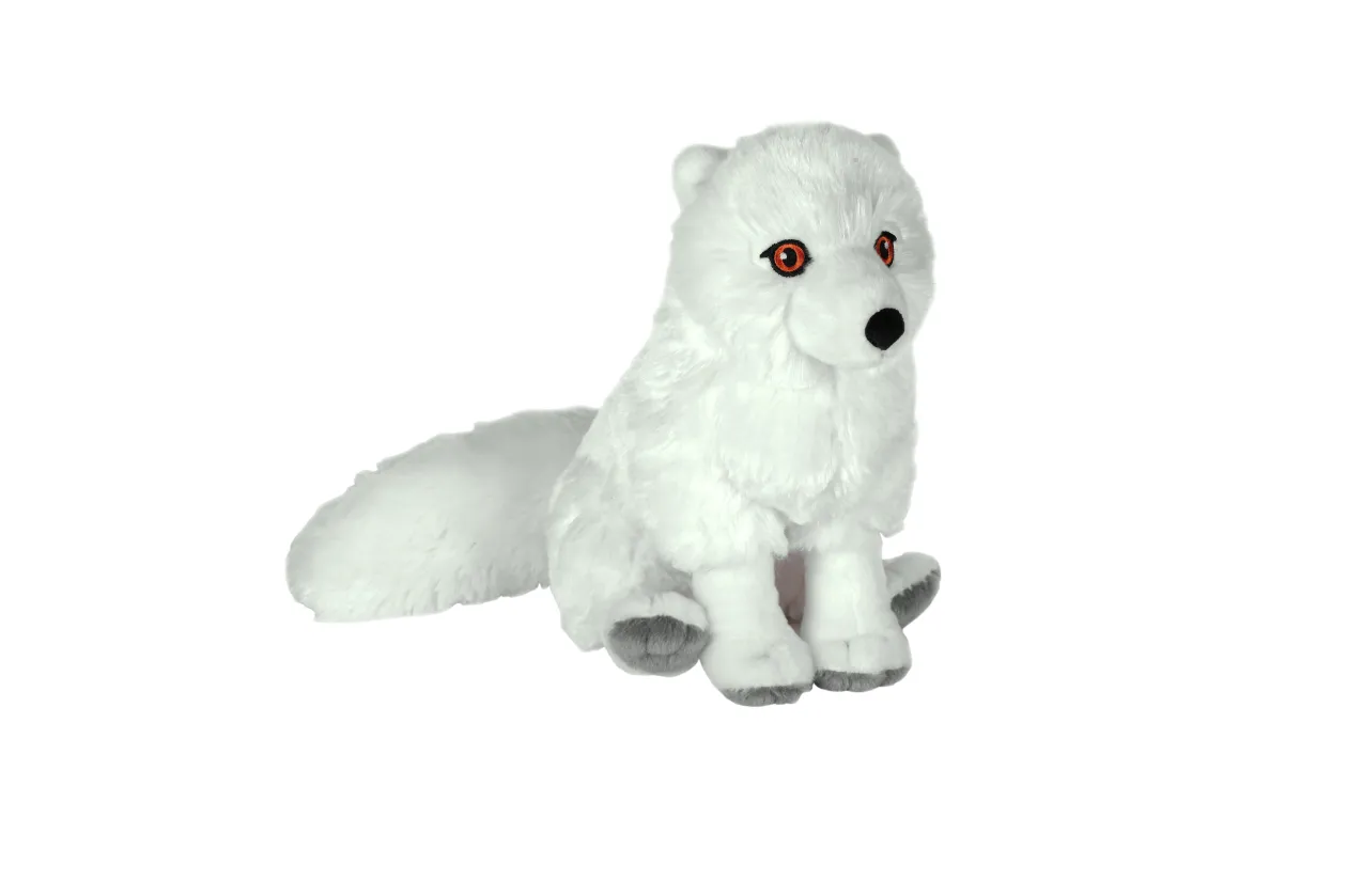 Wild Republic Cuddlekins Eco Arctic Fox Stuffed Animal - 12" Store