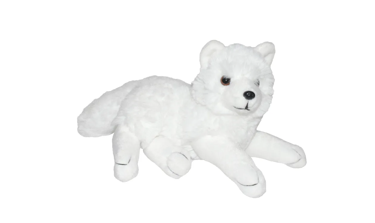 Wild Republic Cuddlekins Eco Arctic Fox Stuffed Animal - 8" Store