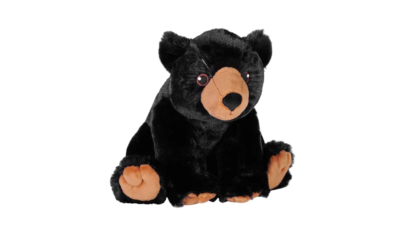 Wild Republic Cuddlekins Eco Black Bear Stuffed Animal - 12" Online
