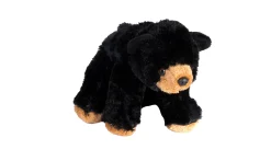 Wild Republic Cuddlekins Eco Black Bear Stuffed Animal - 8" Fashion