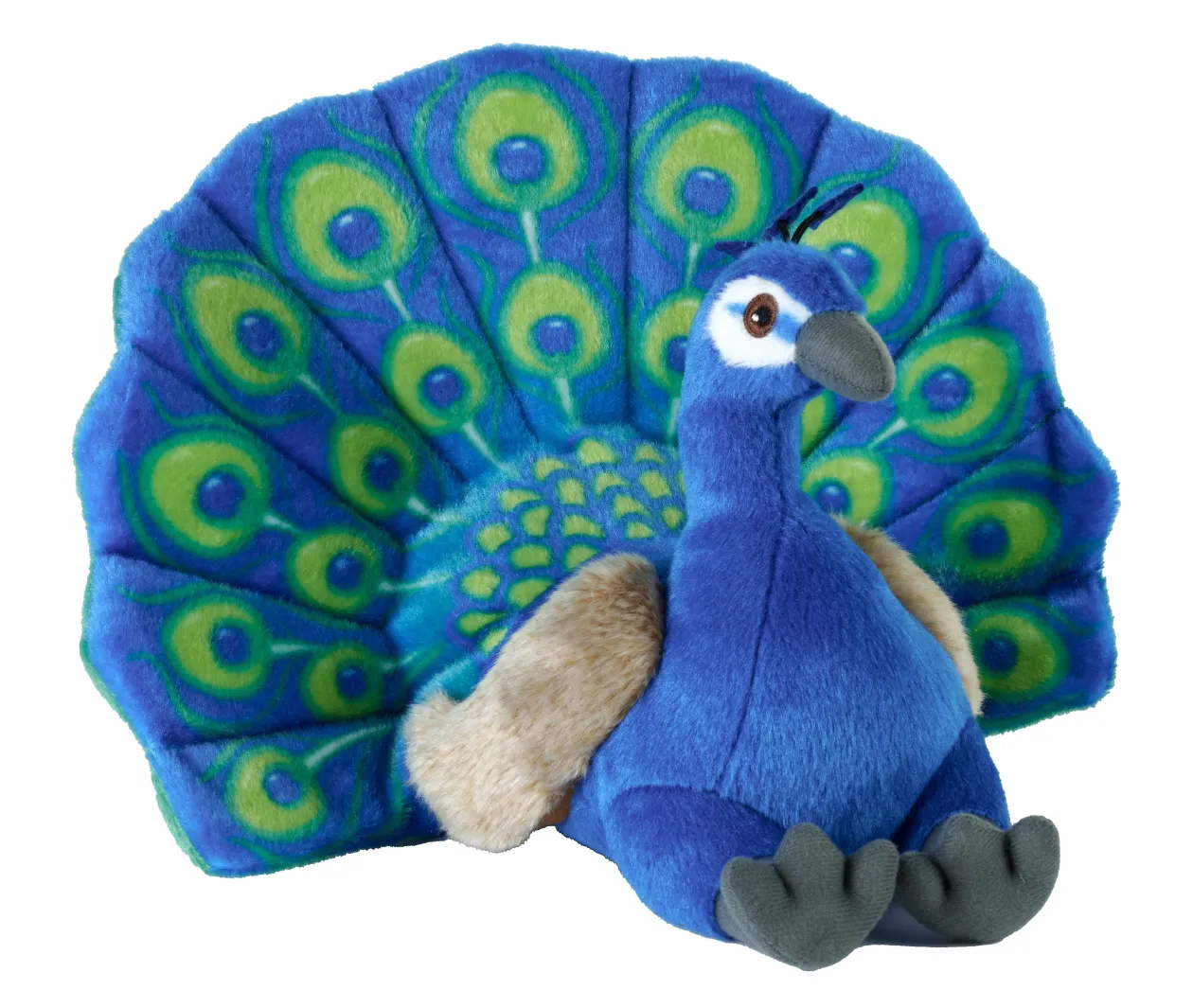 Wild Republic Cuddlekins Eco Peacock Stuffed Animal - 12" Best