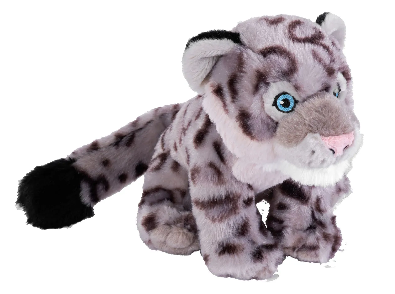 Wild Republic Cuddlekins Eco Snow Leopard Cub Stuffed Animal - 8" Store