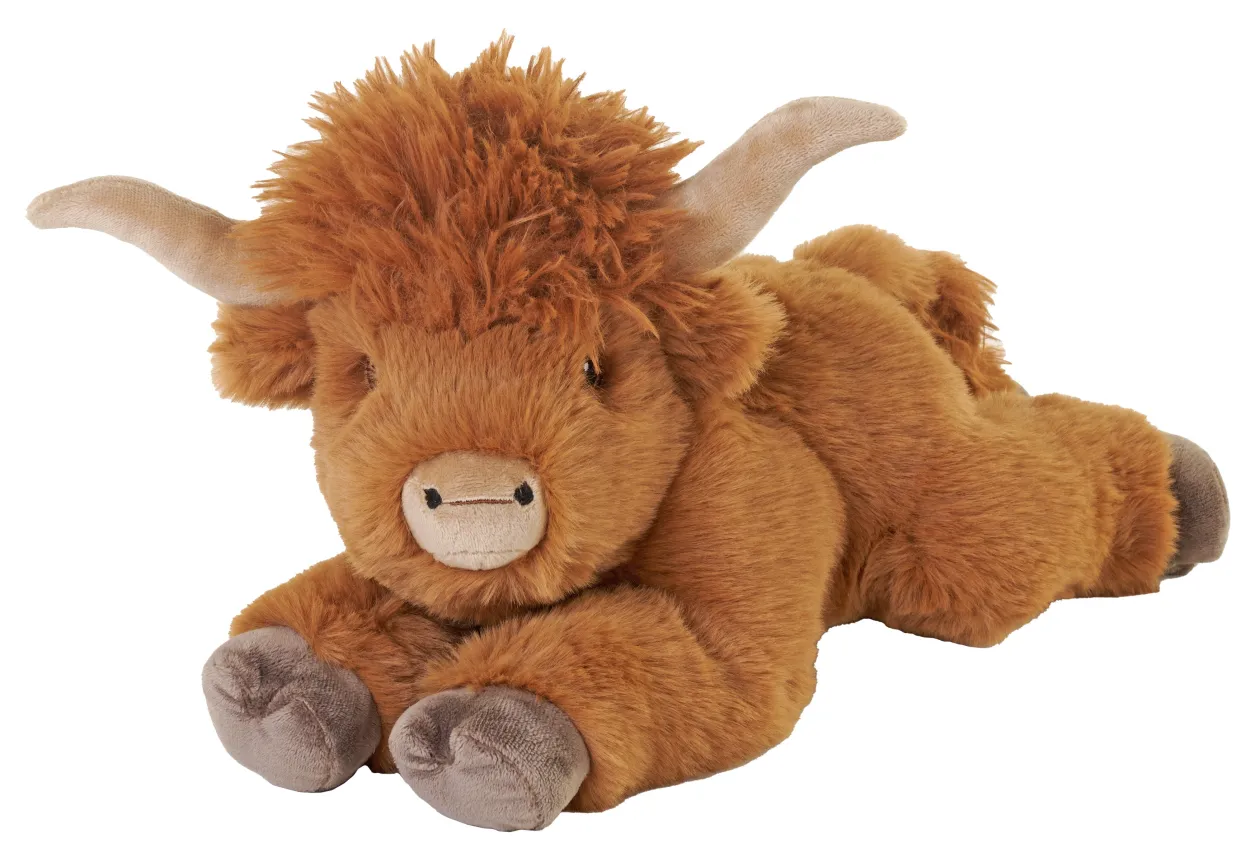Wild Republic Ecokins Highland Cow Stuffed Animal - 12" Online