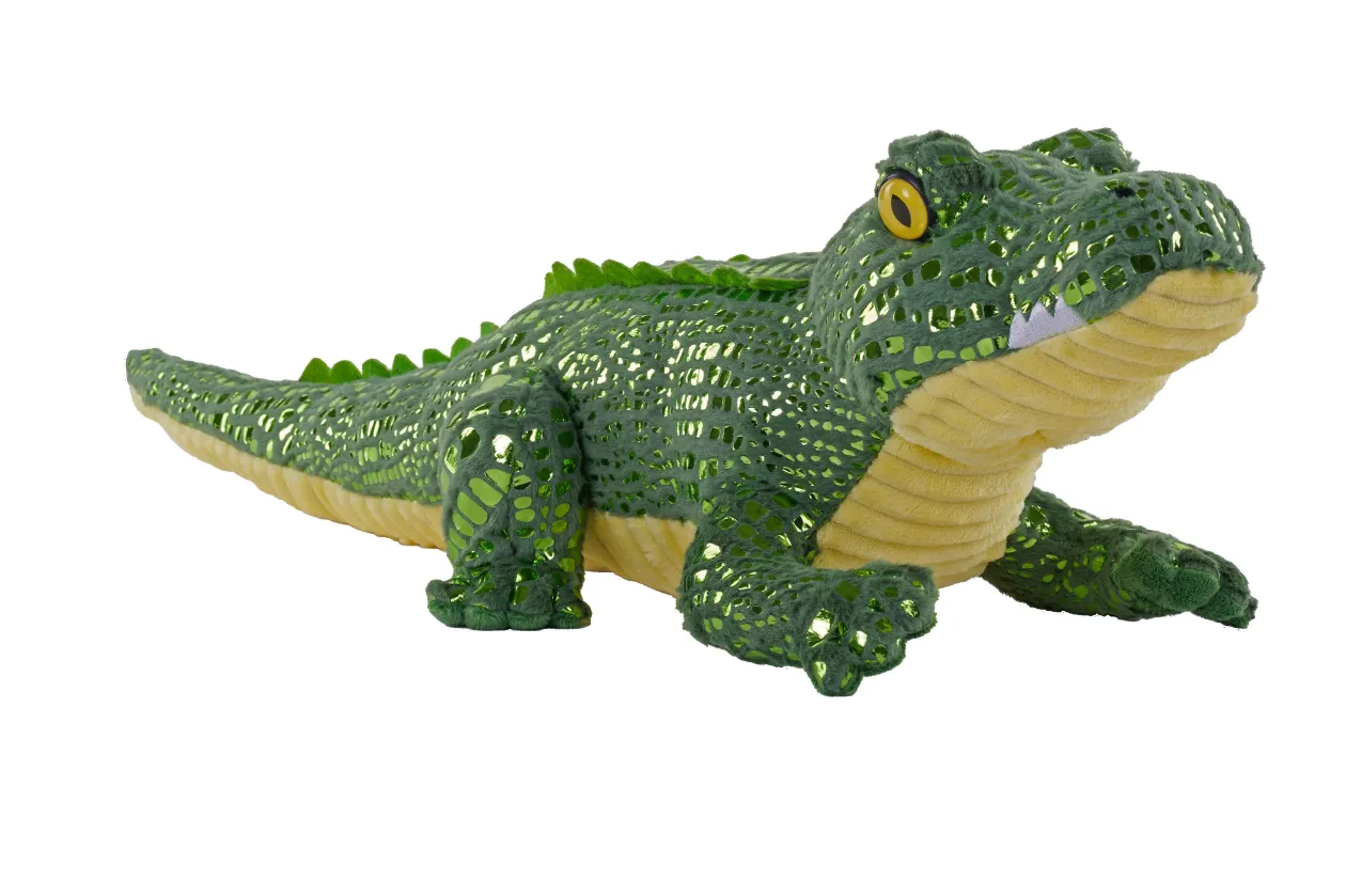 Wild Republic Foilkins Crocodile Stuffed Animal - 12" Flash Sale