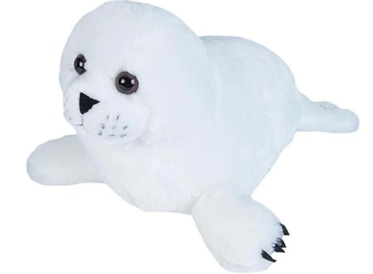 Wild Republic Harp Seal Pup Stuffed Animal - 15" Clearance