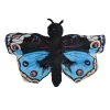 Wild Republic Huggers Blue Pansy Butterfly Stuffed Animal - 8" New