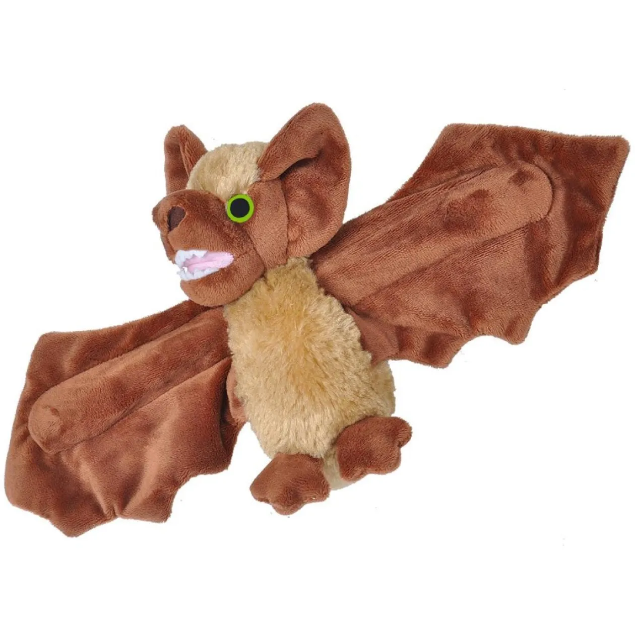 Wild Republic Huggers Brown Bat Stuffed Animal - 8" Clearance