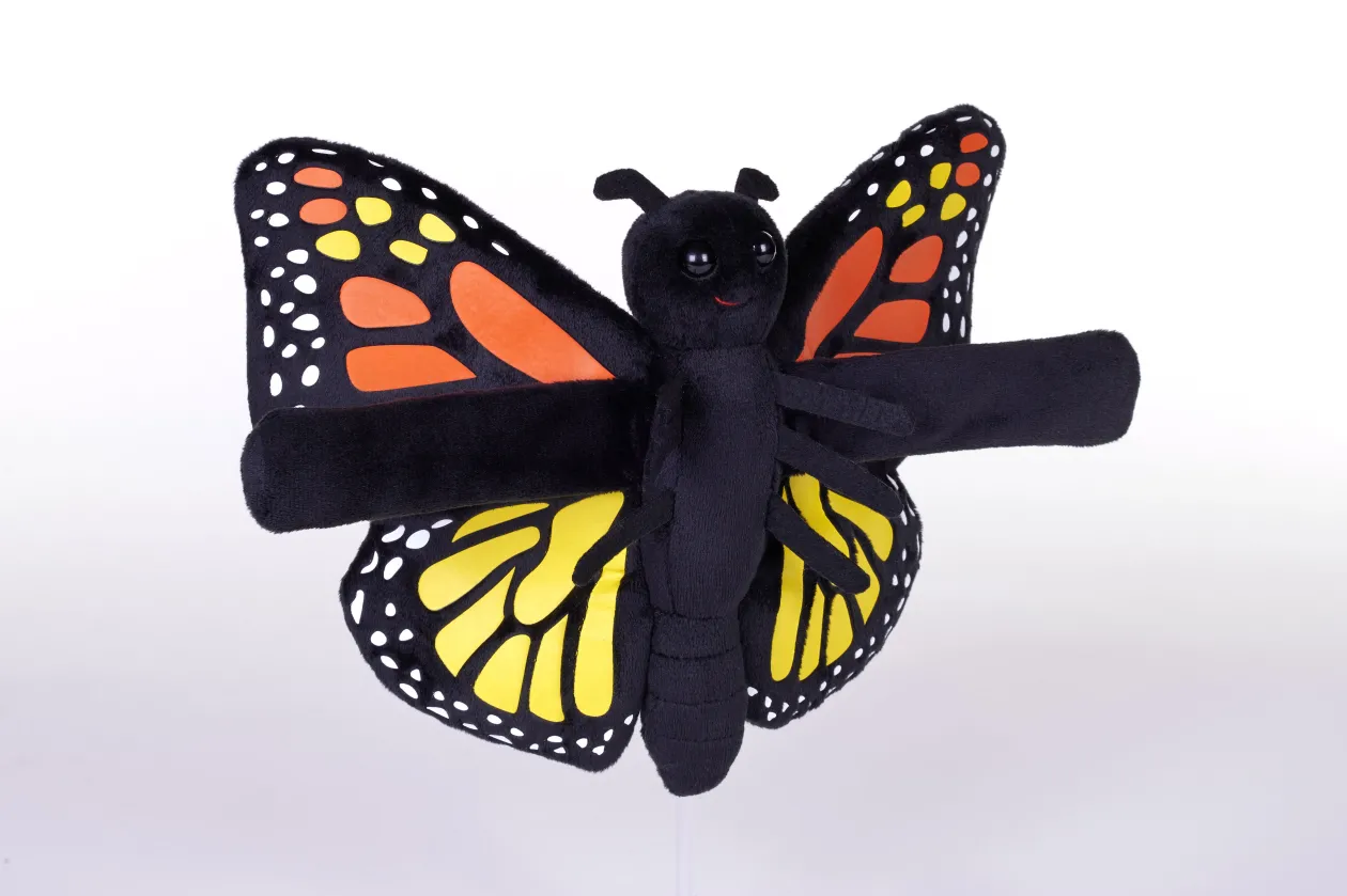 Wild Republic Huggers Glow In The Dark Butterfly Stuffed Animal - 8" Cheap