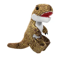 Wild Republic Huggers Glow In The Dark T-Rex Stuffed Animal - 8" New