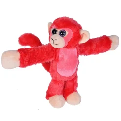 Wild Republic Huggers Red Monkey Stuffed Animal - 8" New