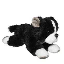 Wild Republic Laying Boston Terrier Dog Stuffed Animal - 6" Clearance