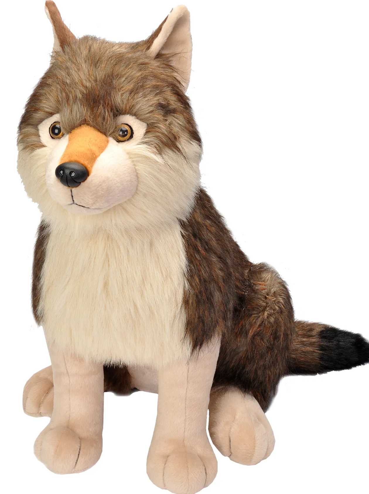 Wild Republic Little Biggies Wolf Stuffed Animal - 30" Clearance