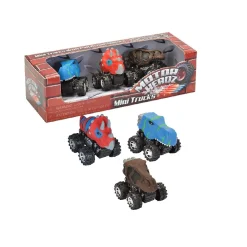 Wild Republic Mini Motor Headz Dino 3 Pack Store