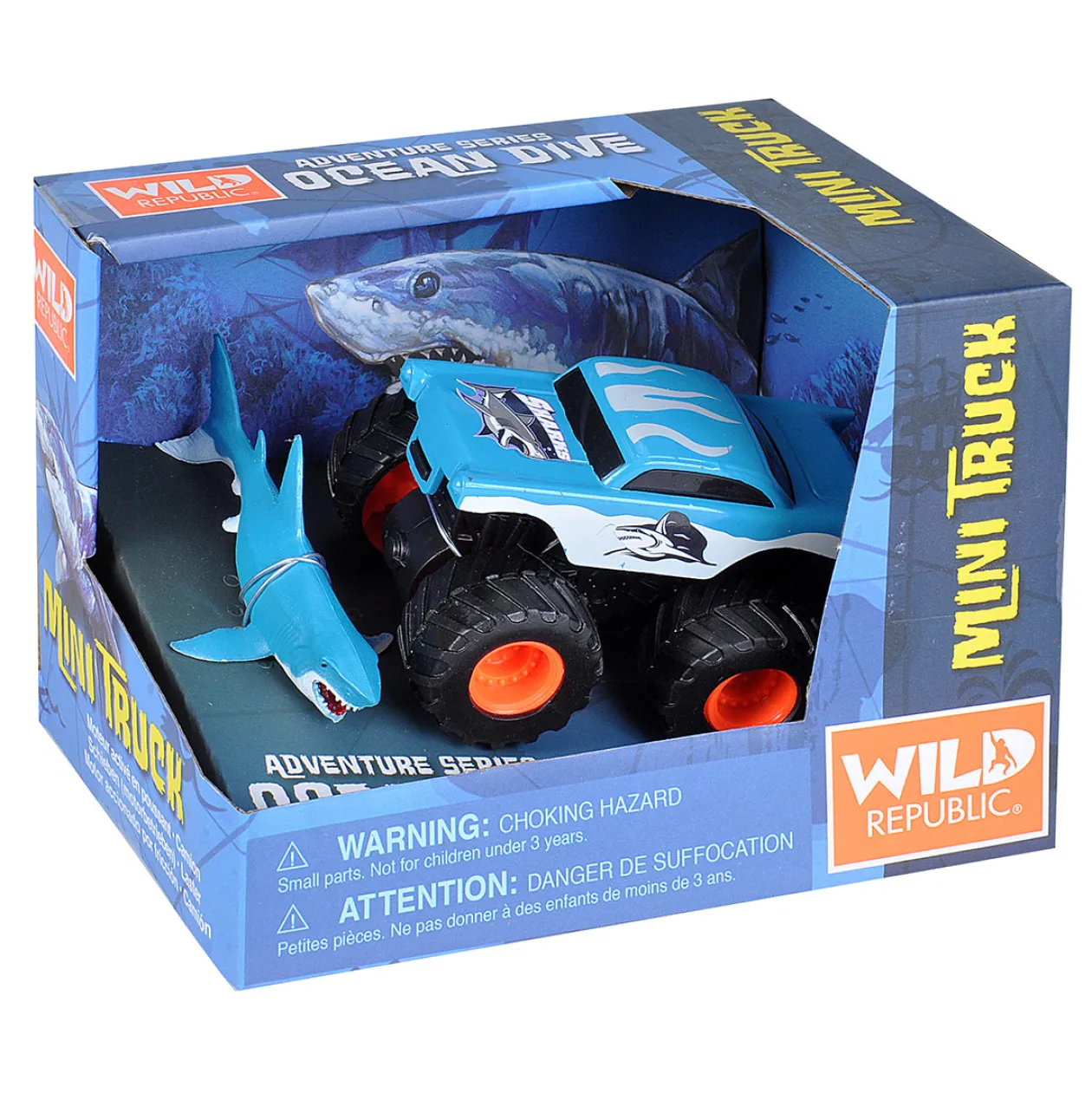 Wild Republic Mini Truck and Shark Adventure Set Best Sale