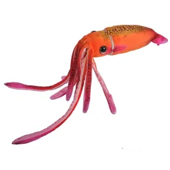 Wild Republic Orange Squid Stuffed Animal - 12" Cheap