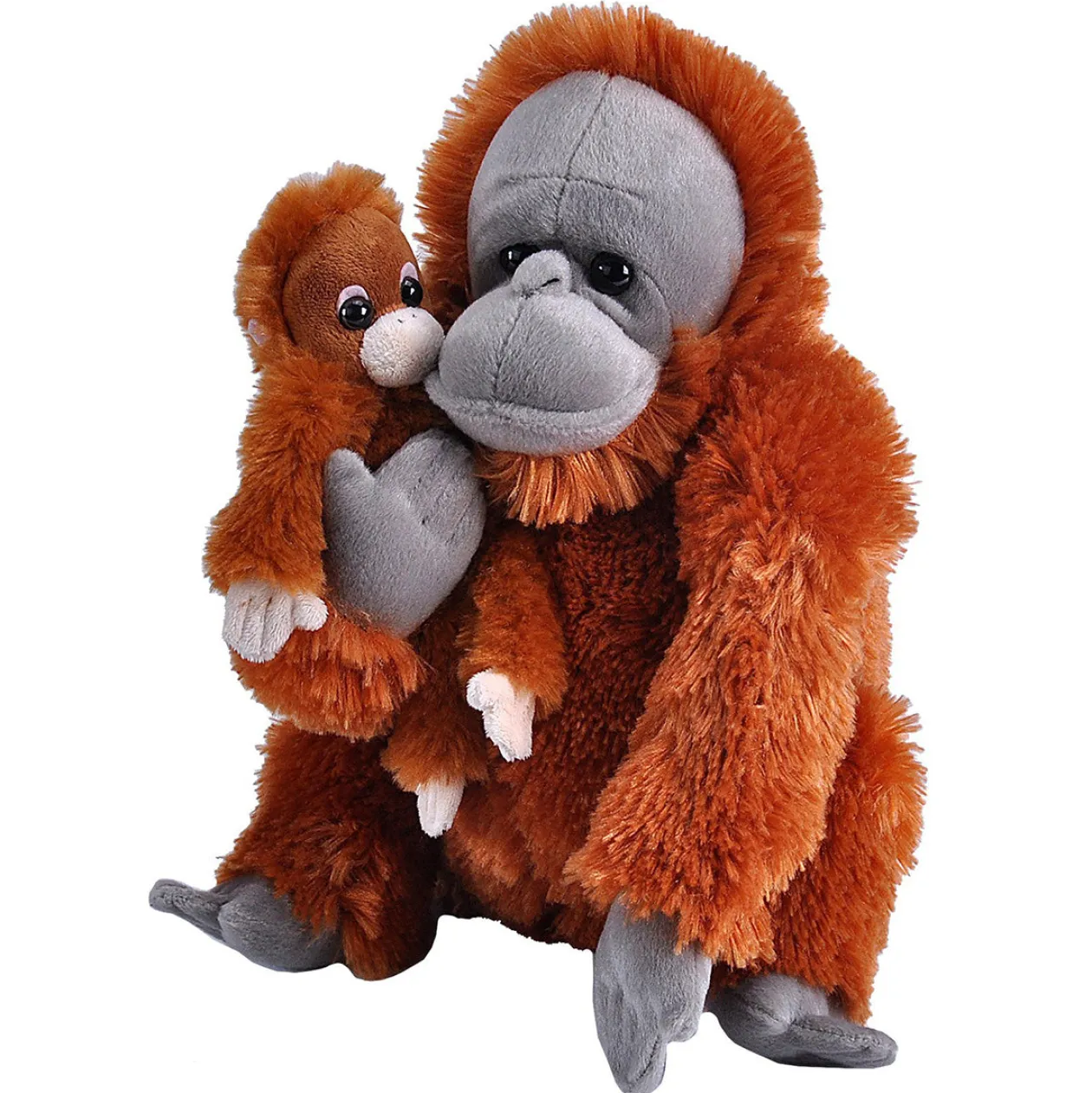 Wild Republic Orangutan - Mom & Baby 12" Best