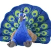 Wild Republic Peacock Stuffed Animal - 12" New