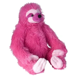 Wild Republic Pink Sloth Stuffed Animal New