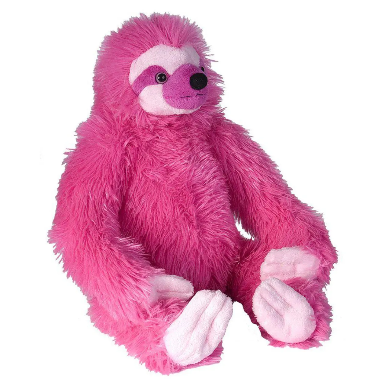 Wild Republic Pink Sloth Stuffed Animal New