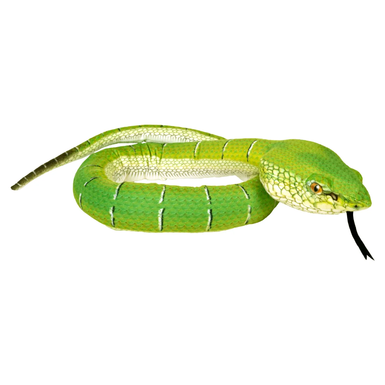 Wild Republic Plush Snake Borneo Pit Viper Stuffed Animal - 54" Cheap
