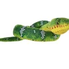 Wild Republic Plush Snake Emerald Tree Boa Stuffed Animal - 54" Cheap