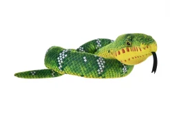 Wild Republic Plush Snake Emerald Tree Boa Stuffed Animal - 54" Cheap