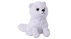 Wild Republic Pocketkins Eco Arctic Fox Stuffed Animal - 5" Fashion