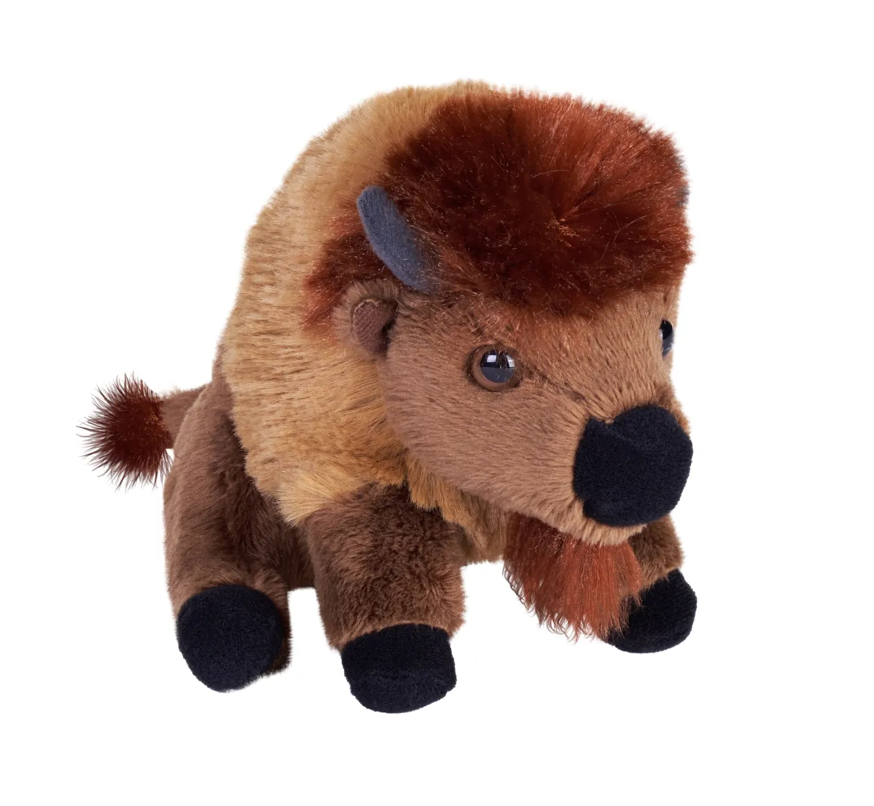 Wild Republic Pocketkins Eco Bison Stuffed Animal - 5" Store