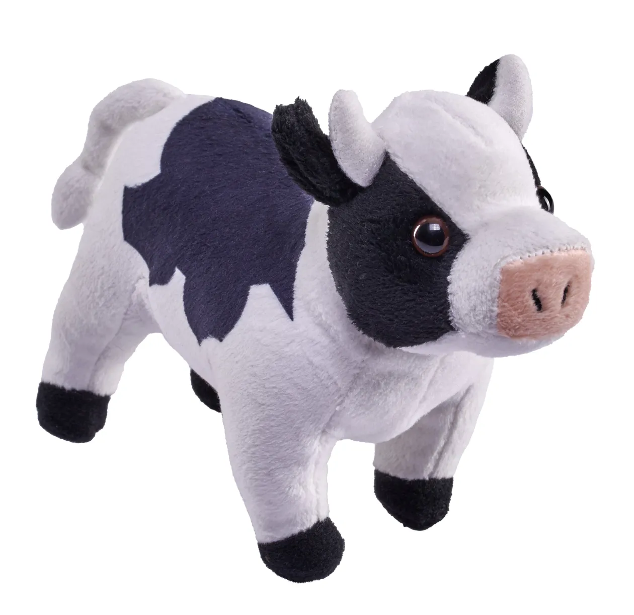 Wild Republic Pocketkins Eco Cow Stuffed Animal - 5" New