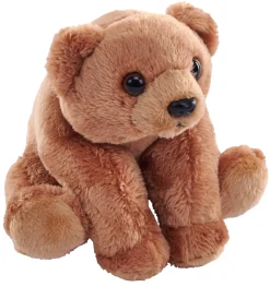 Wild Republic Pocketkins Eco Grizzly Bear Stuffed Animal - 5" Best