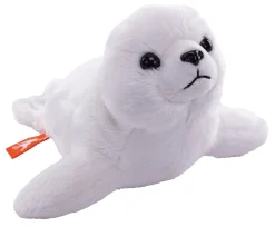 Wild Republic Pocketkins Eco Harp Seal Stuffed Animal - 5" Hot