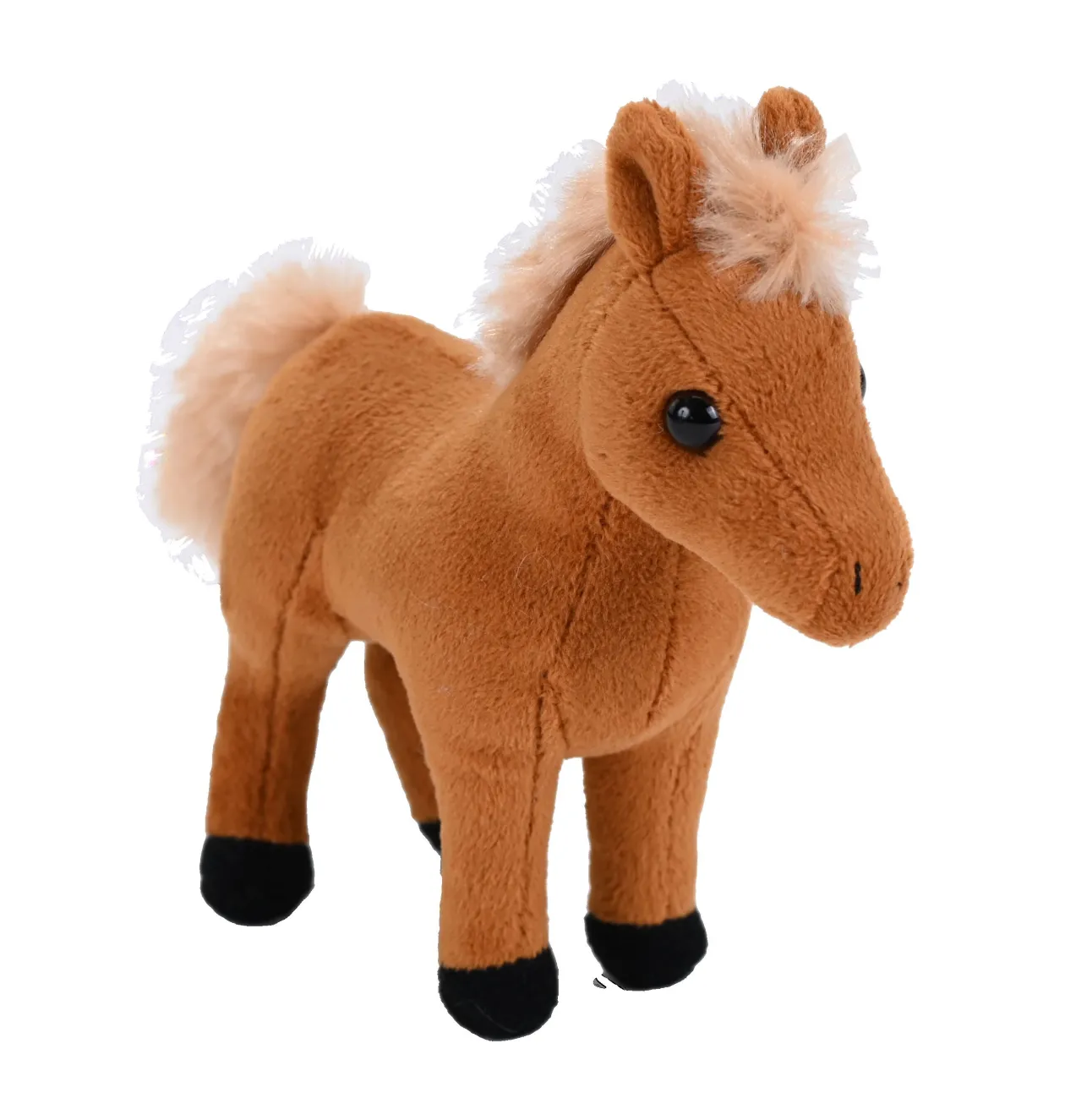 Wild Republic Pocketkins Eco Horse Stuffed Animal - 5" New