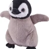 Wild Republic Pocketkins Eco Penguin Stuffed Animal - 5" Outlet